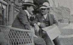 Malíkova kavárna. - Český svět 25.3.1910 