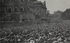 manifestace za svornou práci v republice. - Český svět 12.09.1919 