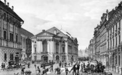 vyobrazení V. Morstadta kolem 1830 - Divadelní architektura 