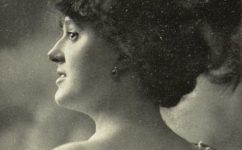 Alice Dejanere. herečka v kabaretu Lucerna