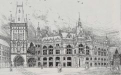 Balšánkův návrh obecního domu - Český svět 29.03.1907 